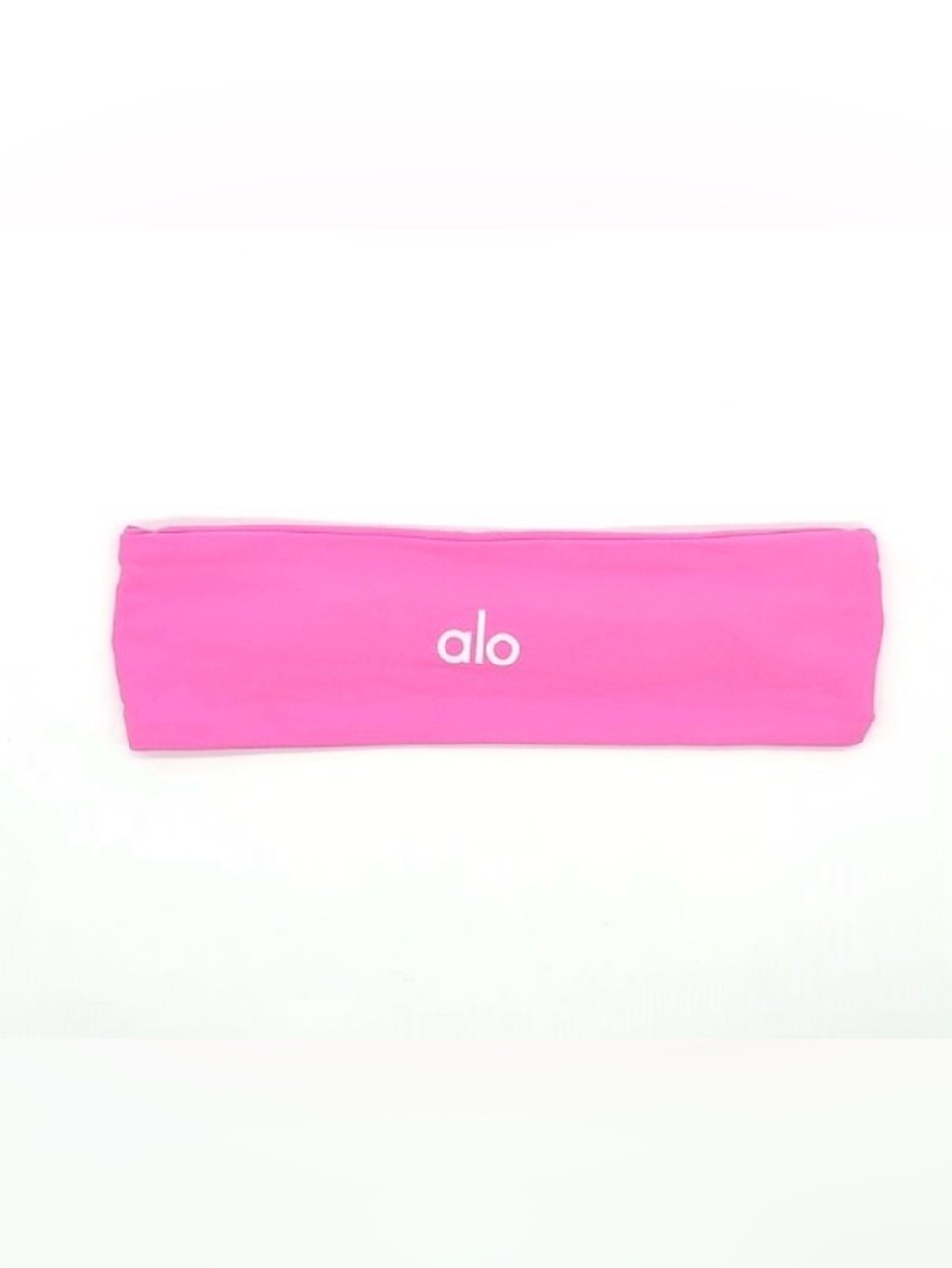 ALO Yoga Bright Pink Logo Headband